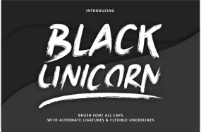 Black Unicorn 1 - arutype.com