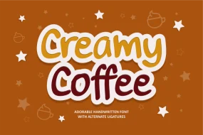 Creamy Coffee 0 - arutype.com